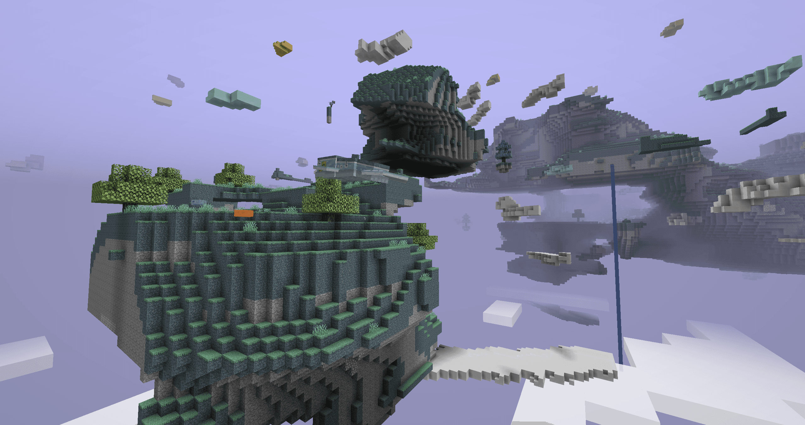 The Aether — mod for exploring the celestial dimension in Minecraft