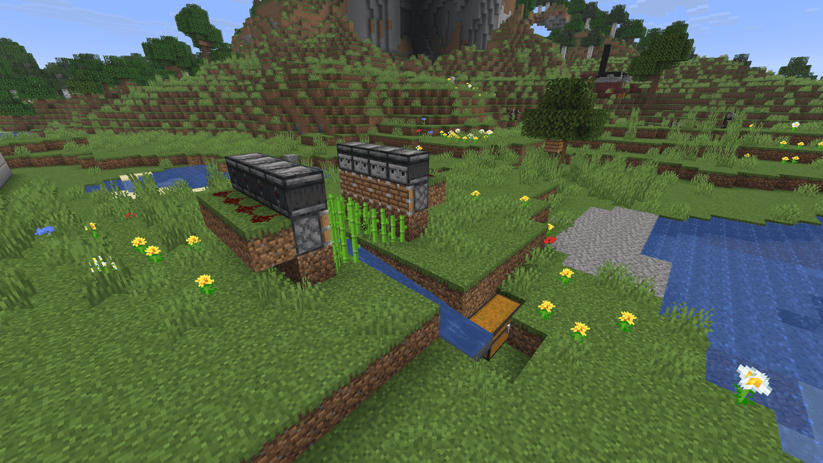 Bamboo. The same as sugar cane, but no water is needed. It can be placed next to a sugar cane farm.