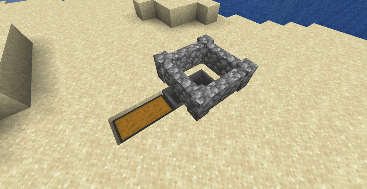 Place two chests side by side to combine them into a double storage system.Connect two hoppers to the back of the chests so…