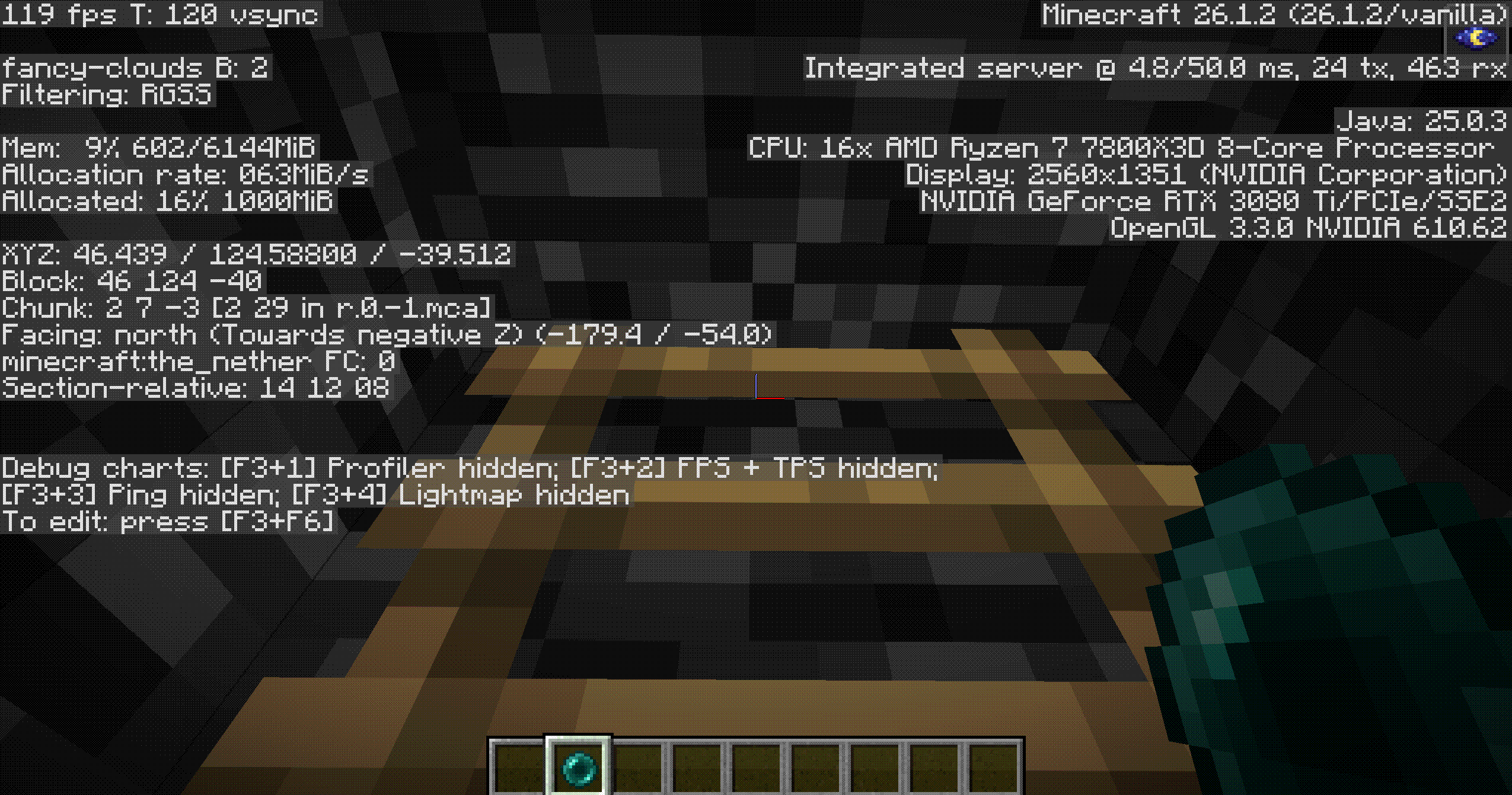 The only way out: immediately build an Obsidian portal on the roof and light it with Flint and Steel. There is no other way…