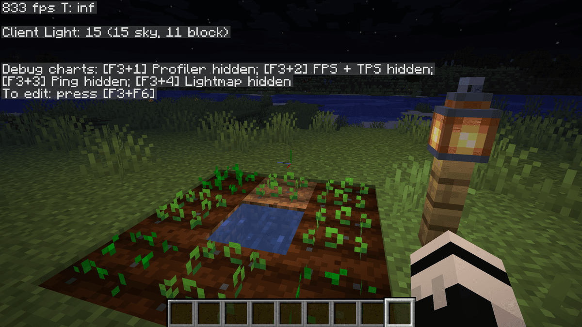 ⚠️ In 26.1, the standard F3 no longer shows the Client Light line by default — Mojang trimmed down the debug screen. To turn…
