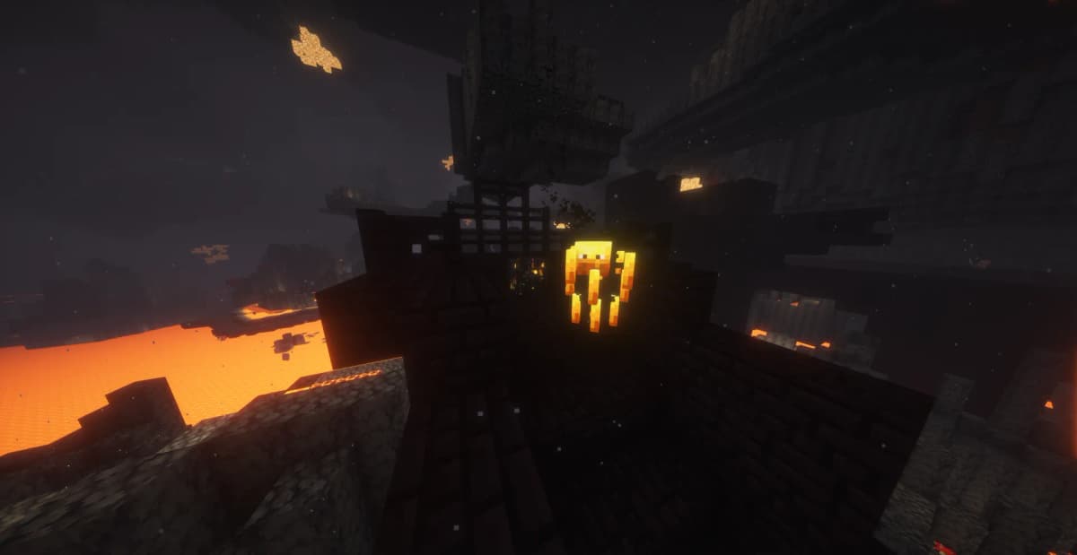 Blaze Powder (crafted from Blaze Rods dropped by Blazes in the Nether).