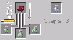 Add a Fermented Spider Eye — the potion will turn into an Invisibility Potion.