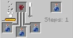 Wait for the brewing to finish — you'll get an Awkward Potion.