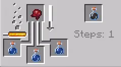 Wait for the process to complete — you'll get a regular Weakness Potion.