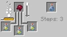 Once brewing is complete, you'll get a Potion of Slowness.