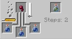Next, add a Spider Eye to the top slot. Once brewed, you'll get a Poison Potion.