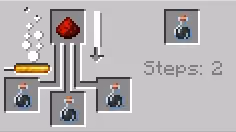Wait for the process to complete — the potion will now last longer.