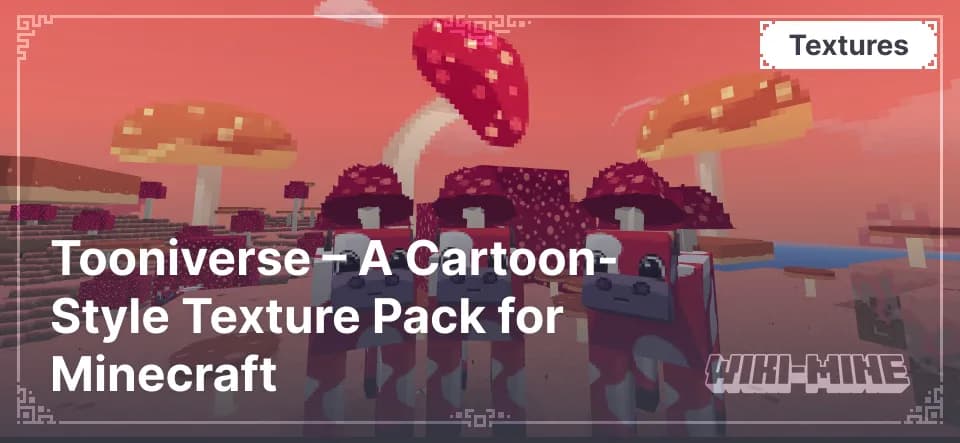 Tooniverse – A Cartoon-Style Texture Pack for Minecraft