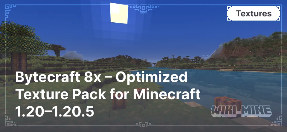 Bytecraft 8x – Optimized Texture Pack for Minecraft 1.20–1.20.5