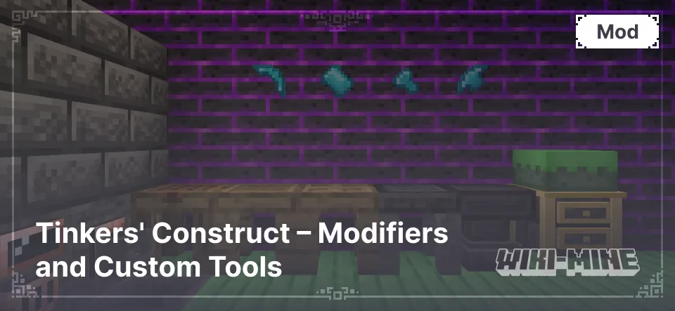 Tinkers' Construct – Modifiers and Custom Tools