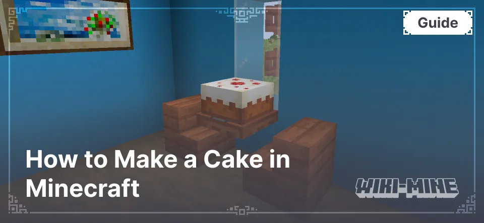 How to Make a Cake in Minecraft