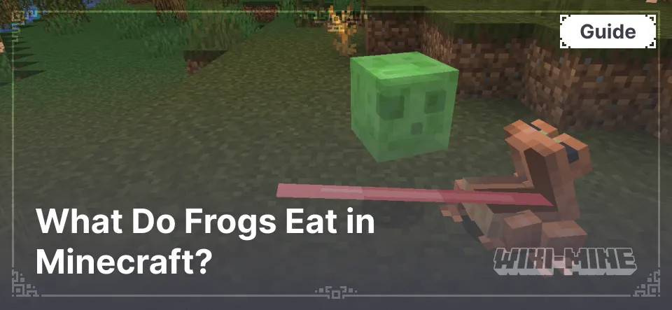 What Do Frogs Eat in Minecraft?