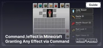 Command /effect in Minecraft | Granting Any Effect via Command