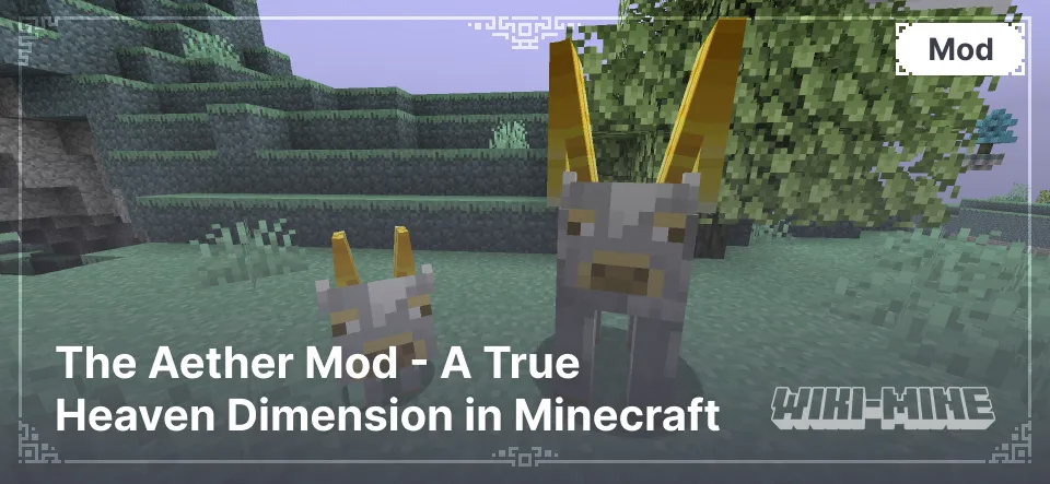 The Aether Mod - A True Heaven Dimension in Minecraft