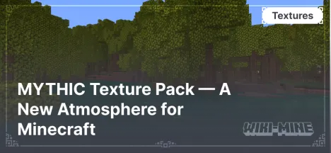 MYTHIC Texture Pack — A New Atmosphere for Minecraft