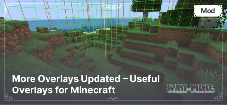 More Overlays Updated – Useful Overlays for Minecraft