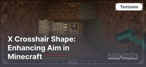 X Crosshair Shape: Enhancing Aim in Minecraft