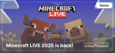 Minecraft LIVE 2025 is back!